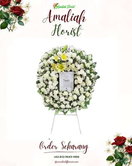Krans Bunga Duka Cikancung